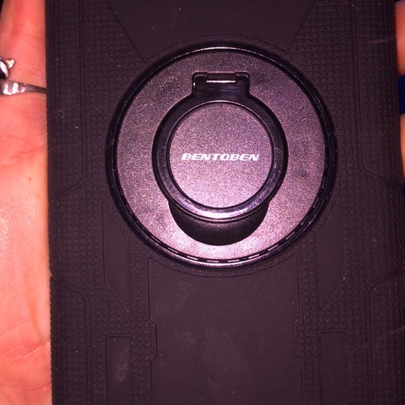 Bentoben Silicone and Plastic Phose Case with Ring Kickstand & Belt Clip - Picture 5 of 11